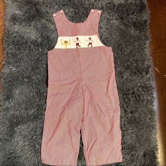 Velani Embroidered Football Romper - Picture 1 of 5